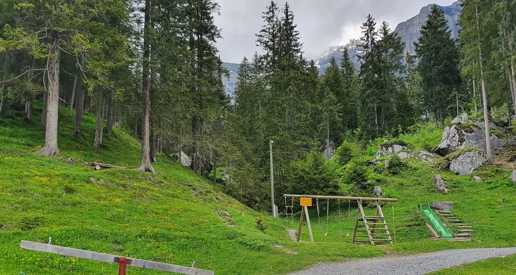 Oeschinensee playground for small children